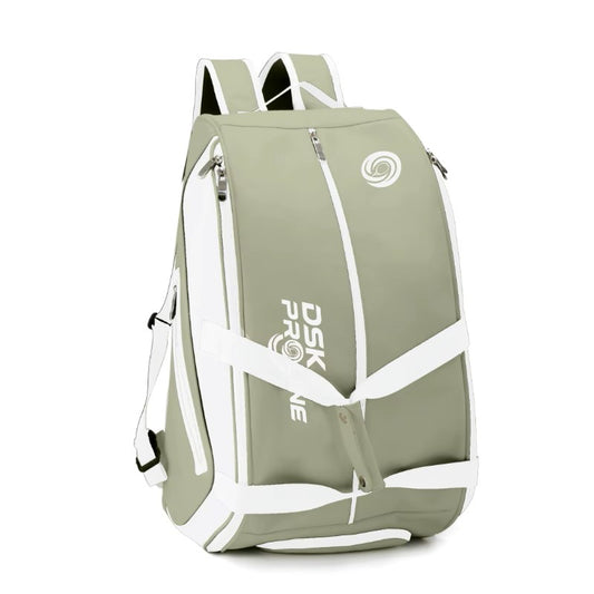 Waterproof Large Capacity Tennis & Gym Backpack – Nylon Sports Bag with Shoe Compartment