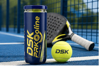 DSK Elite Padel Pro 3 – Tournament-Grade Pressurized Padel Balls | 3 Ball Can