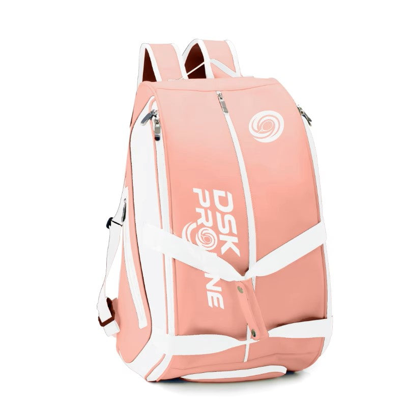 Waterproof Large Capacity Tennis & Gym Backpack – Nylon Sports Bag with Shoe Compartment