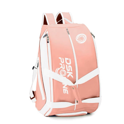 Waterproof Large Capacity Tennis & Gym Backpack – Nylon Sports Bag with Shoe Compartment